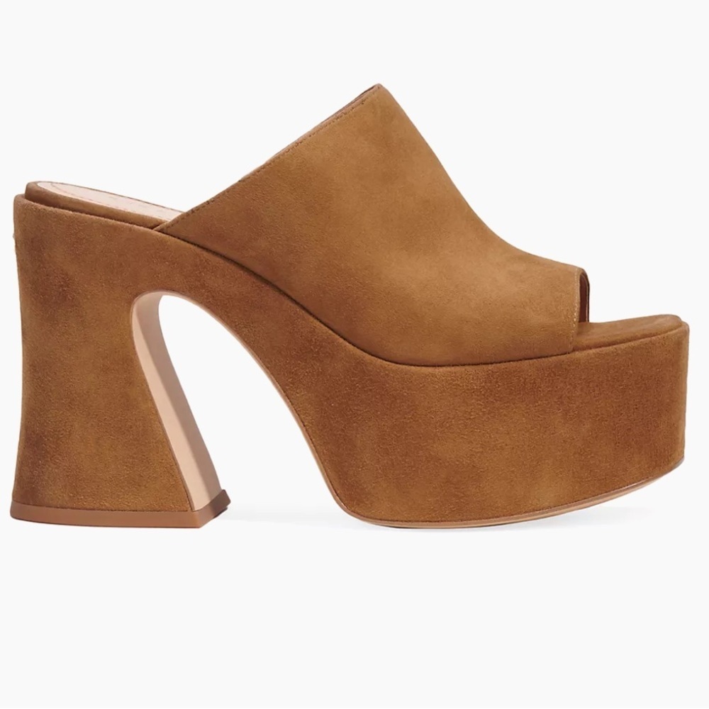 COACH BOBI SUEDE PLATFORM SANDAL - Picture 2 of 5